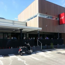 Cibo Espresso - The new Cibo in St Peters. Chloe-the Vespa is a GT300 ie Special Edition.