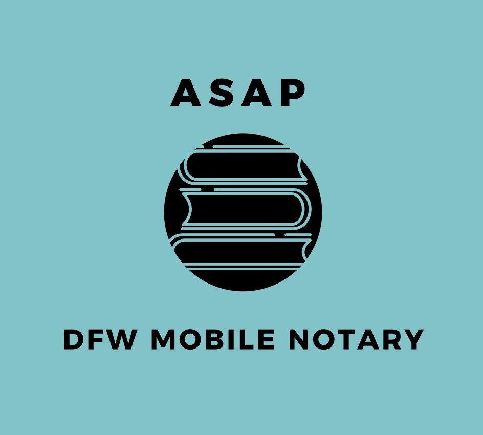 ASAP DFW MOBILE NOTARY Updated June 2024 Dallas, Texas Notaries
