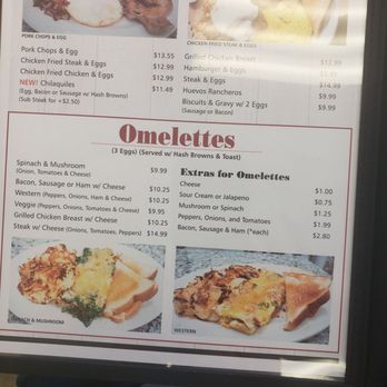 Roy's Breakfast and Lunch - Menu prices - Breakfast & Brunch Near Me - Cypress, Texas