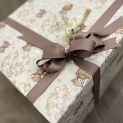 Lovely Wrappings - Gender reveal gift wrapping