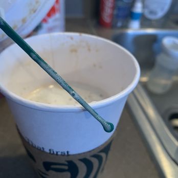 Starbucks - a cup of coffee with a spoon sticking out of it - Coffee & Tea Near Me - Noblesville, Indiana Starbucks - a cup of coffee with a spoon sticking out of it - Coffee & Tea Near Me - Noblesville, Indiana