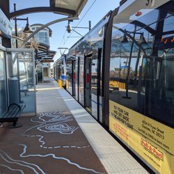 University City Blvd Station - Platform at Lynx University City Blvd Station
