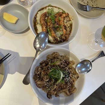 Yang’s Kitchen - Top: Prawns & Miller Bottom: Dan Dan Campanelle - Asian Fusion Near Me - Alhambra, California Yang’s Kitchen - Top: Prawns & Miller Bottom: Dan Dan Campanelle - Asian Fusion Near Me - Alhambra, California