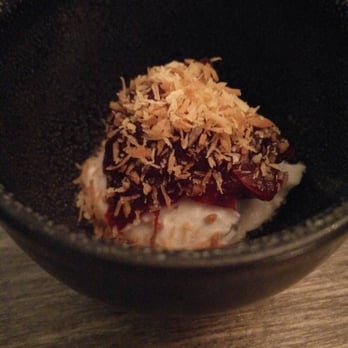 Forest Avenue - Petit fours: coconut cream with raspberry.... jam? - Modern European Near Me - Ballsbridge, D