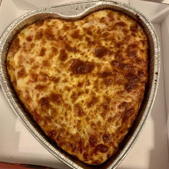 Jet's Pizza - Heart Shaped Cheese Pizza - Pizza Near Me - Trenton, Michigan