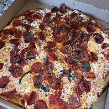 Maria's Pizza & Subs - Hot Honey Roni Bar pie - Pizza Near Me - Milltown, New Jersey