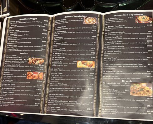 Menu photo 1 Nagina Palace Turlock, CA