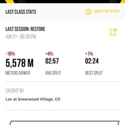 Row House Fitness - I did it! I made it to 500k meters!