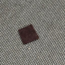 The Brillo pad they left on the floor that they used and scratched the stainless steel doors and drawers. The Brillo pad they left on the floor that they used and scratched the stainless steel doors and drawers.