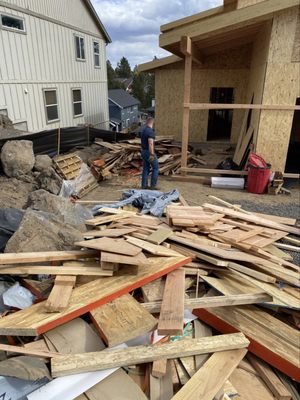 Debris removal for happy customers - These projects were handled by our professional team for a great price! Call or text now to get your project handled in no time!