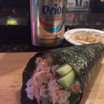 Yagumo Sushi - Non-mushy blue crab hand roll wrapped in crisp seaweed paper. Chef was Latino and older than Cameron. What's his name?! - Sushi Bars Near Me - Van Nuys, California Yagumo Sushi - Non-mushy blue crab hand roll wrapped in crisp seaweed paper. Chef was Latino and older than Cameron. What's his name?! - Sushi Bars Near Me - Van Nuys, California