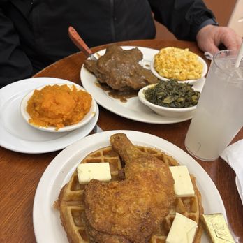 Amy Ruth's - Smothered pork chops and chicken and waffle - Southern Near Me - New York, New York