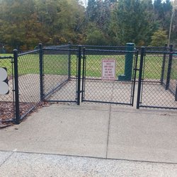 Nelson L Malloy Jr Park - The small dog park double gated entry