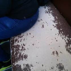 Restauracja Belweder - Siedziska nieco sfatygowane...