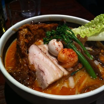 Ramen Parlor - Miso Ramen with Stewed short Rib - Ramen Near Me - San Mateo, California Ramen Parlor - Miso Ramen with Stewed short Rib - Ramen Near Me - San Mateo, California