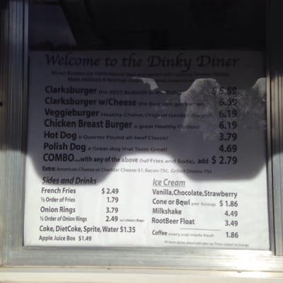 Menu photo 5 Dinky Diner Clarksburg, CA