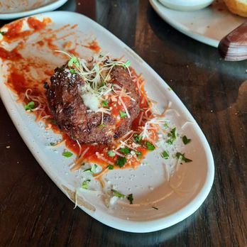 Ristorante Carmelo - Stuffed meatball appetizer - Italian Near Me - Orange Beach, Alabama Ristorante Carmelo - Stuffed meatball appetizer - Italian Near Me - Orange Beach, Alabama