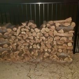 1/2 cord, delivered and stacked. 1/2 cord, delivered and stacked.