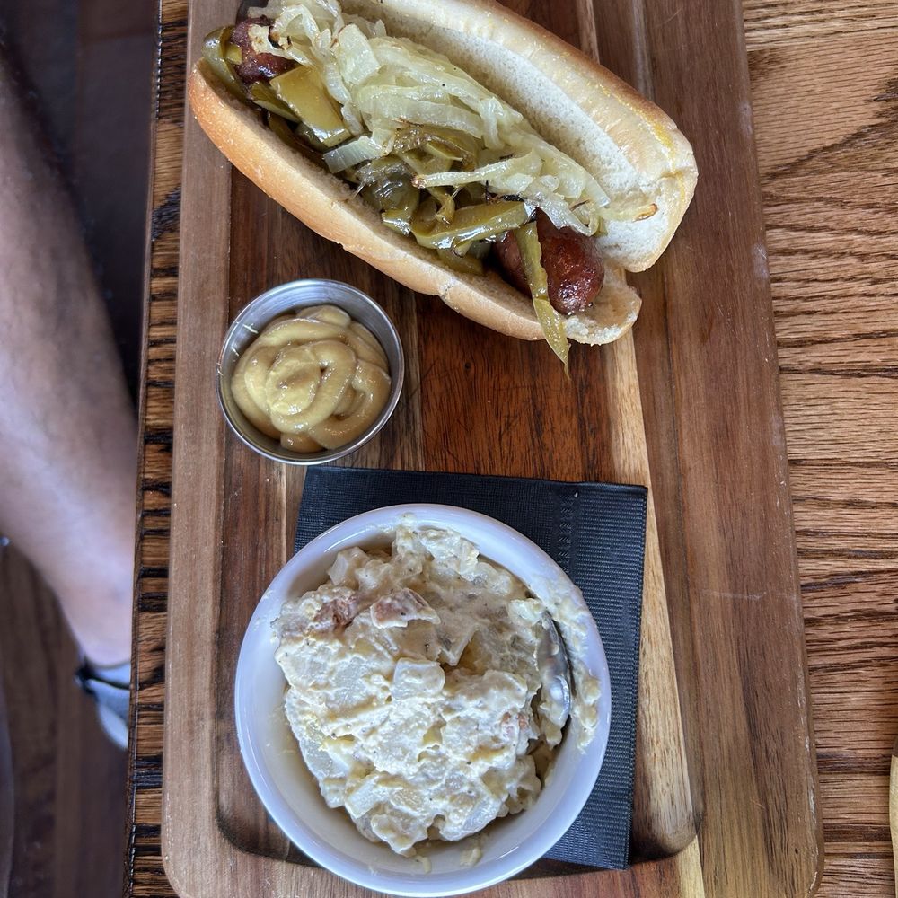 The Toasted Barrel - Sausage and potato salad - Whiskey Bars Near Me - Grants Pass, Oregon The Toasted Barrel - Sausage and potato salad - Whiskey Bars Near Me - Grants Pass, Oregon