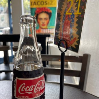 Casa Latina - Waiting for my food drinking some of that Mexican coke! - Mexican Near Me - Berkeley, California