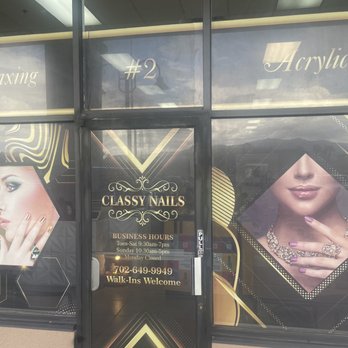 Classy Nails - Front door - Nail Salons Near Me - North Las Vegas, Nevada