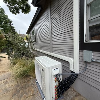 San Diego Cool Air - 4-zone mini-split with Speedi - channel line-set covers - Heating & Air Conditioning/HVAC Near Me - Spring valley , California San Diego Cool Air - 4-zone mini-split with Speedi - channel line-set covers - Heating & Air Conditioning/HVAC Near Me - Spring valley , California