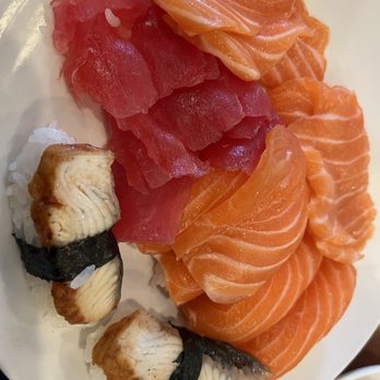 Four Seasons Buffet - Unagi Nigiri, salmon and ahi tuna sashimi - Buffets Near Me - Cerritos, California Four Seasons Buffet - Unagi Nigiri, salmon and ahi tuna sashimi - Buffets Near Me - Cerritos, California