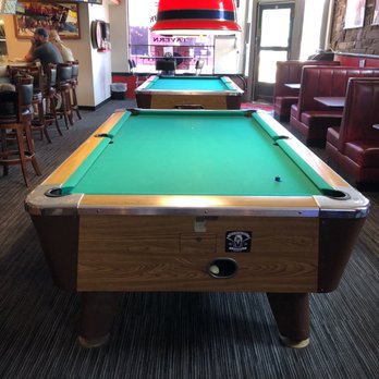 Landmark Tavern - a pool table in a pub - Dive Bars Near Me - Tenino, Washington