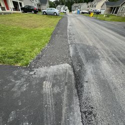 W-L Construction & Paving - Scraped up driveway