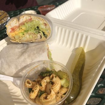 Somethings Brewing Downtown - Southwest Wrap with pasta salad - Coffee & Tea Near Me - Grayslake, Illinois Somethings Brewing Downtown - Southwest Wrap with pasta salad - Coffee & Tea Near Me - Grayslake, Illinois