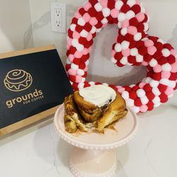 Grounds For Coffee - My display of Cinnamon Bun with Frosting!