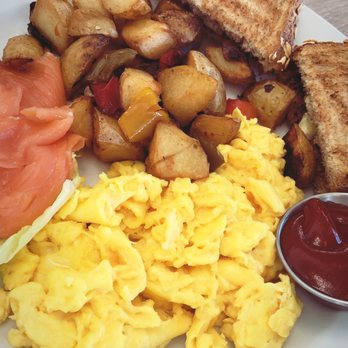 Lighthouse - classic breakfast with salmon! - Breakfast & Brunch Near Me - Newport Beach, California Lighthouse - classic breakfast with salmon! - Breakfast & Brunch Near Me - Newport Beach, California