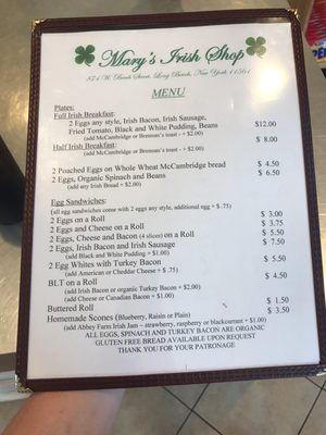 Menu photo 4 Mary's Irish Shop Long Beach, NY Menu photo 4 Mary's Irish Shop Long Beach, NY