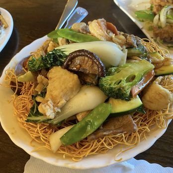 China Village - Hong Kong Style Crispy Noodles - Chinese Near Me - Cotati, California