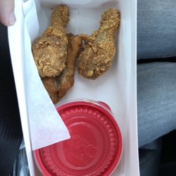 KFC - See how small they are? Believe it or not, they are actually smaller in real life.