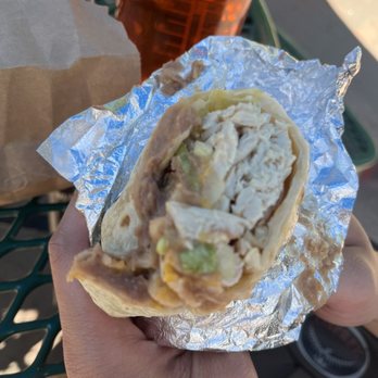 The Burrito Company - Chicken Handheld Burrito - Mexican Near Me - Santa Fe, New Mexico