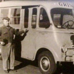 Essex Grinding - My grandfather with his new 1955 Metro