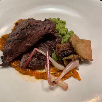 Rhubarb - Charmoula Grilled Bavette Steak - New American Near Me - Asheville, North Carolina Rhubarb - Charmoula Grilled Bavette Steak - New American Near Me - Asheville, North Carolina