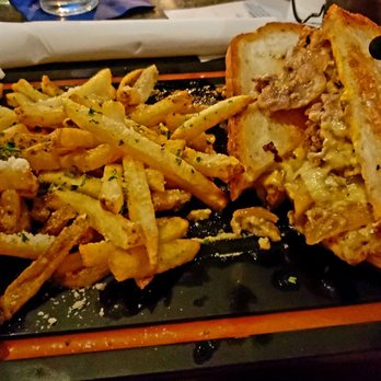 The Burger Social - Philly cheese steak burger. AMAZING. The photo doesn't doe this justice. - Bars Near Me - Wheaton, Illinois The Burger Social - Philly cheese steak burger. AMAZING. The photo doesn't doe this justice. - Bars Near Me - Wheaton, Illinois