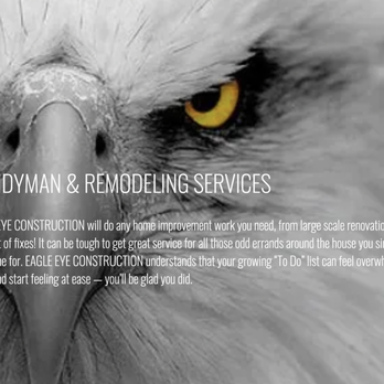 Eagle Eye Construction - a black and white photo of an eagle - General Contractors Near Me Eagle Eye Construction - a black and white photo of an eagle - General Contractors Near Me