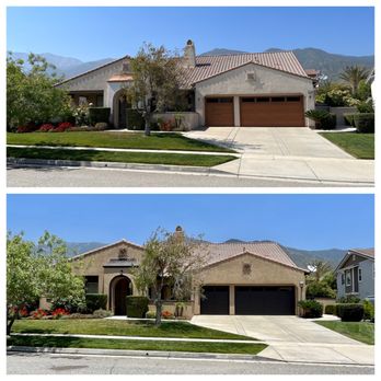 Garcia's Pro Painting Services - Front before and after. - Painters Near Me Garcia's Pro Painting Services - Front before and after. - Painters Near Me