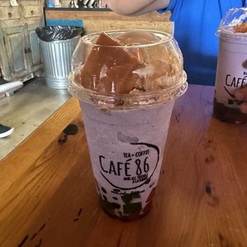 Cafe 86 - Upside down halo halo - Desserts Near Me - Artesia, California Cafe 86 - Upside down halo halo - Desserts Near Me - Artesia, California