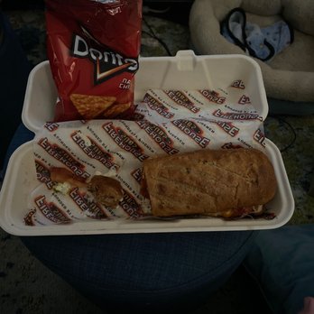 Sandwich University - a bag of chips and a sandwich in a styrofoam container - Fast Food Near Me - Los Angeles, California Sandwich University - a bag of chips and a sandwich in a styrofoam container - Fast Food Near Me - Los Angeles, California