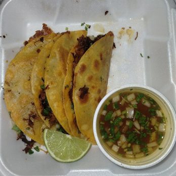 Las Fodongas - Quesabirria tacos with small consome - Mexican Near Me - Antioch, California