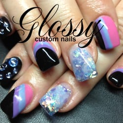 Glossy Nails