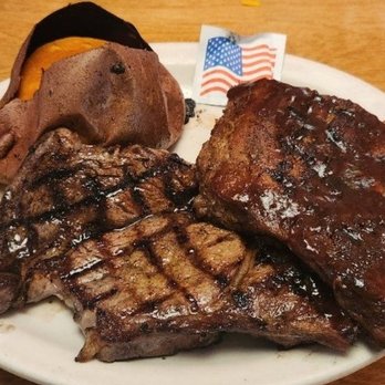 Texas Roadhouse - Ribeye (12oz) & Ribs Combo - Steakhouses Near Me - Coconut Creek, Florida Texas Roadhouse - Ribeye (12oz) & Ribs Combo - Steakhouses Near Me - Coconut Creek, Florida