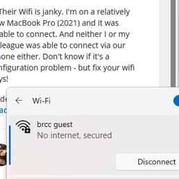 No wifi... and a review from 6 months ago No wifi... and a review from 6 months ago