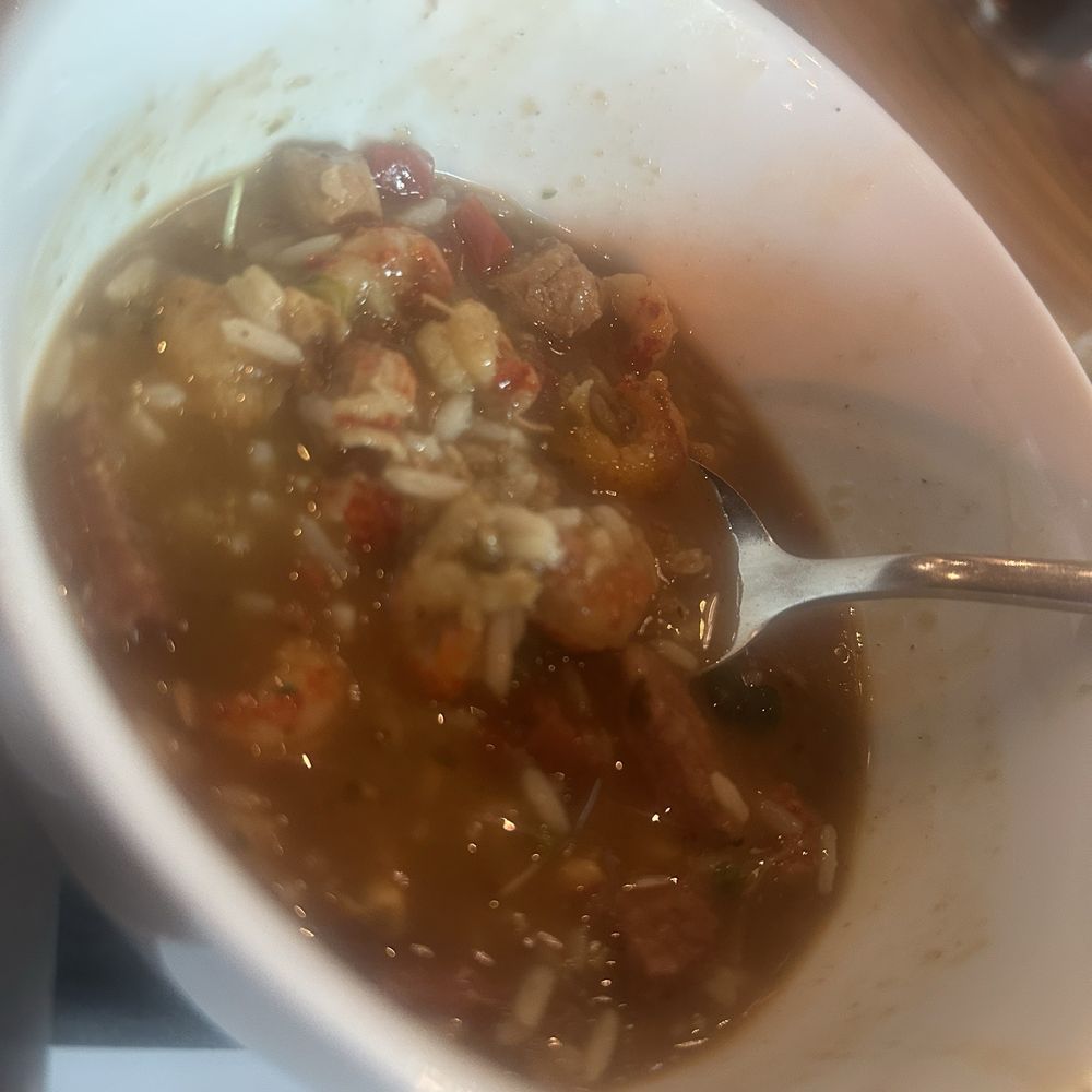 Tryst. Gumbo w/crawfish Tryst. Gumbo w/crawfish