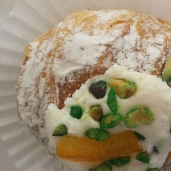 Annadale Bakery - Orange you glad I took this pic?  I couldn't resist.  This Sfogliatelle aka Lobster Tail was just so darn aPeeling! - Donuts Near Me - Staten Island, New York