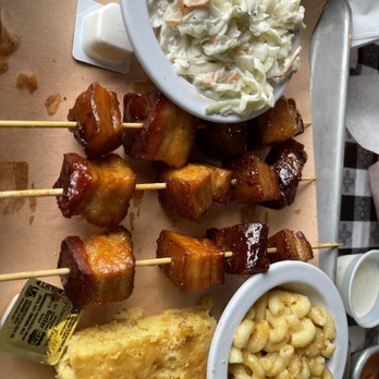 The Pedalin' Pig BBQ - Pork belly platter. - Barbeque Near Me - Blowing Rock, North Carolina The Pedalin' Pig BBQ - Pork belly platter. - Barbeque Near Me - Blowing Rock, North Carolina